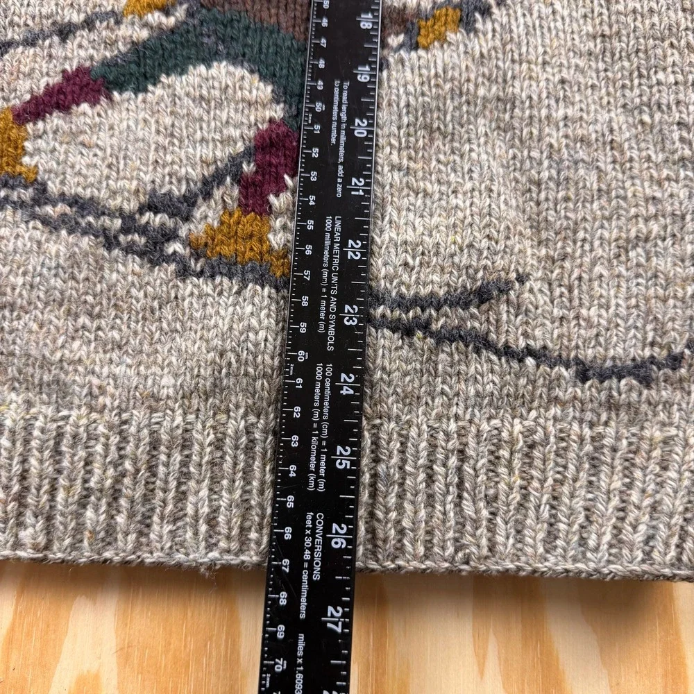 Vintage Banana Republic Safari & Travel Men's Wool Skier Sweater | Size L